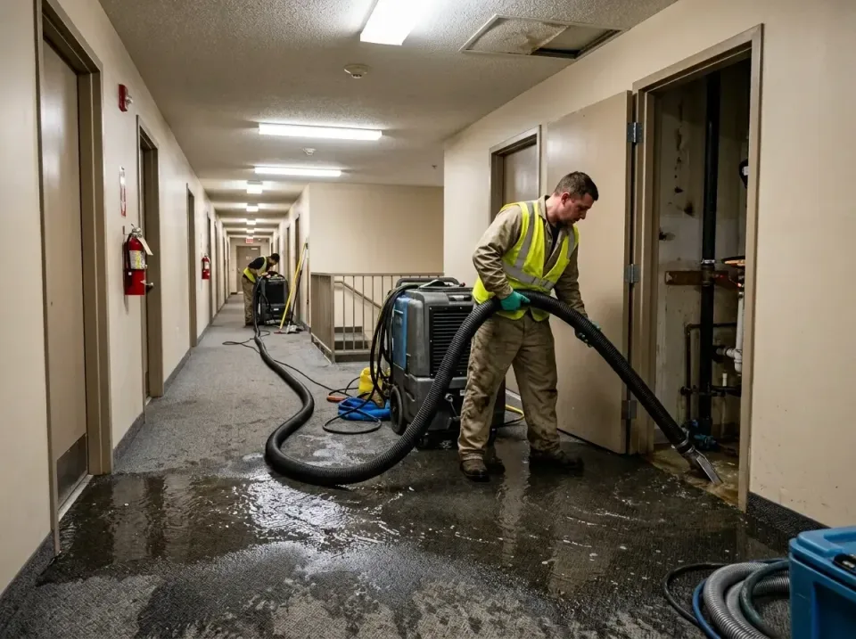 multi-unit-apartment-hallway-f-005 — frequently asked questions, Emergency Burst Pipe Water Extraction & Removal in Pigeon F…